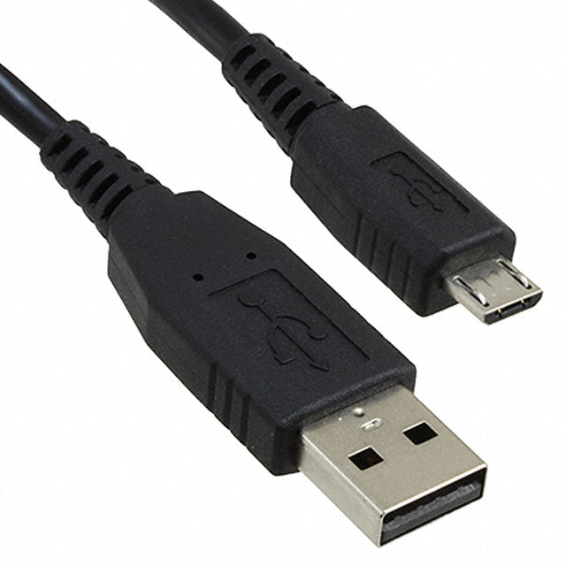 Cavo di Ricarica Micro USB to USB - Cavetto da 1 Metro - microUSB to USB - Nero