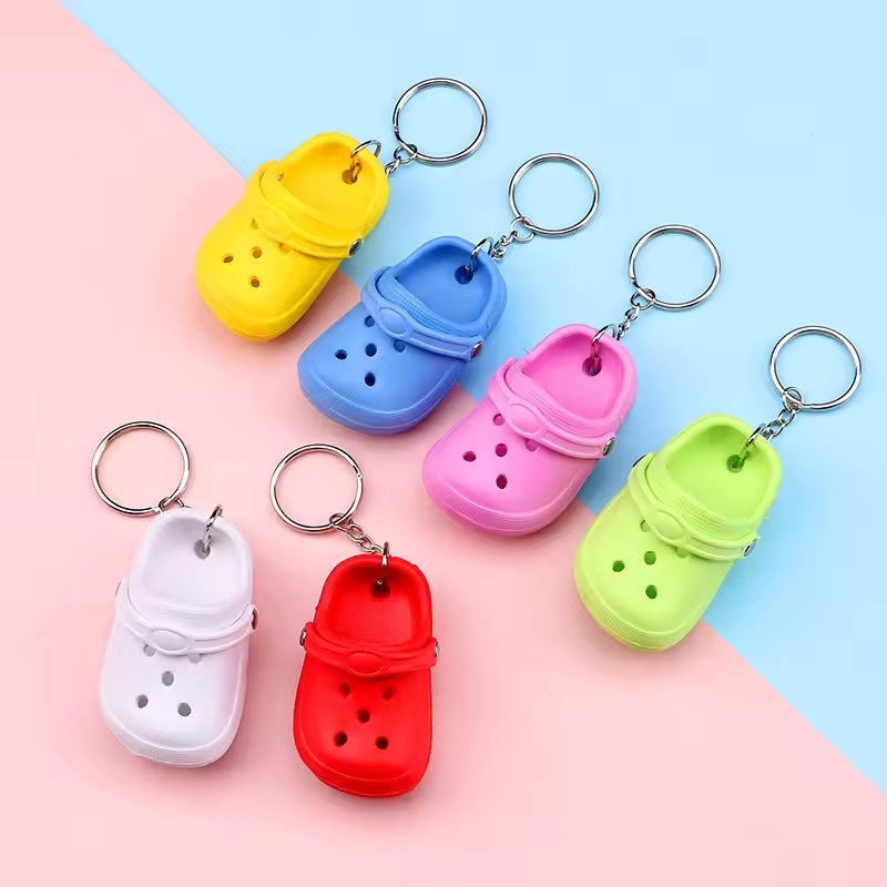 - Portachiavi 3D Stile Crocs - Ciabatte Colorate - Crocs Style - Keychain