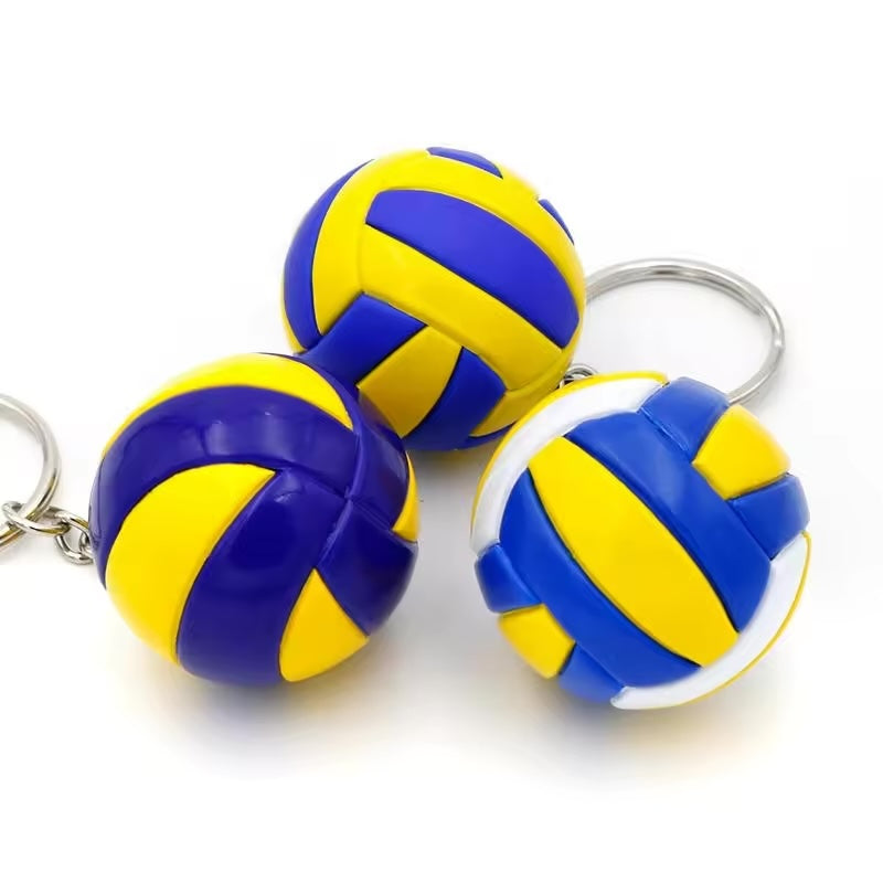 - Portachiavi 3D Palla Pallavolo - Volley Volleyball - Beach volley - Sport