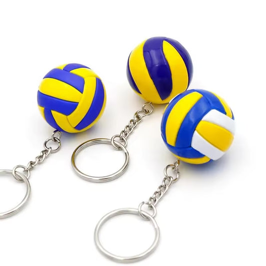 - Portachiavi 3D Palla Pallavolo - Volley Volleyball - Beach volley - Sport