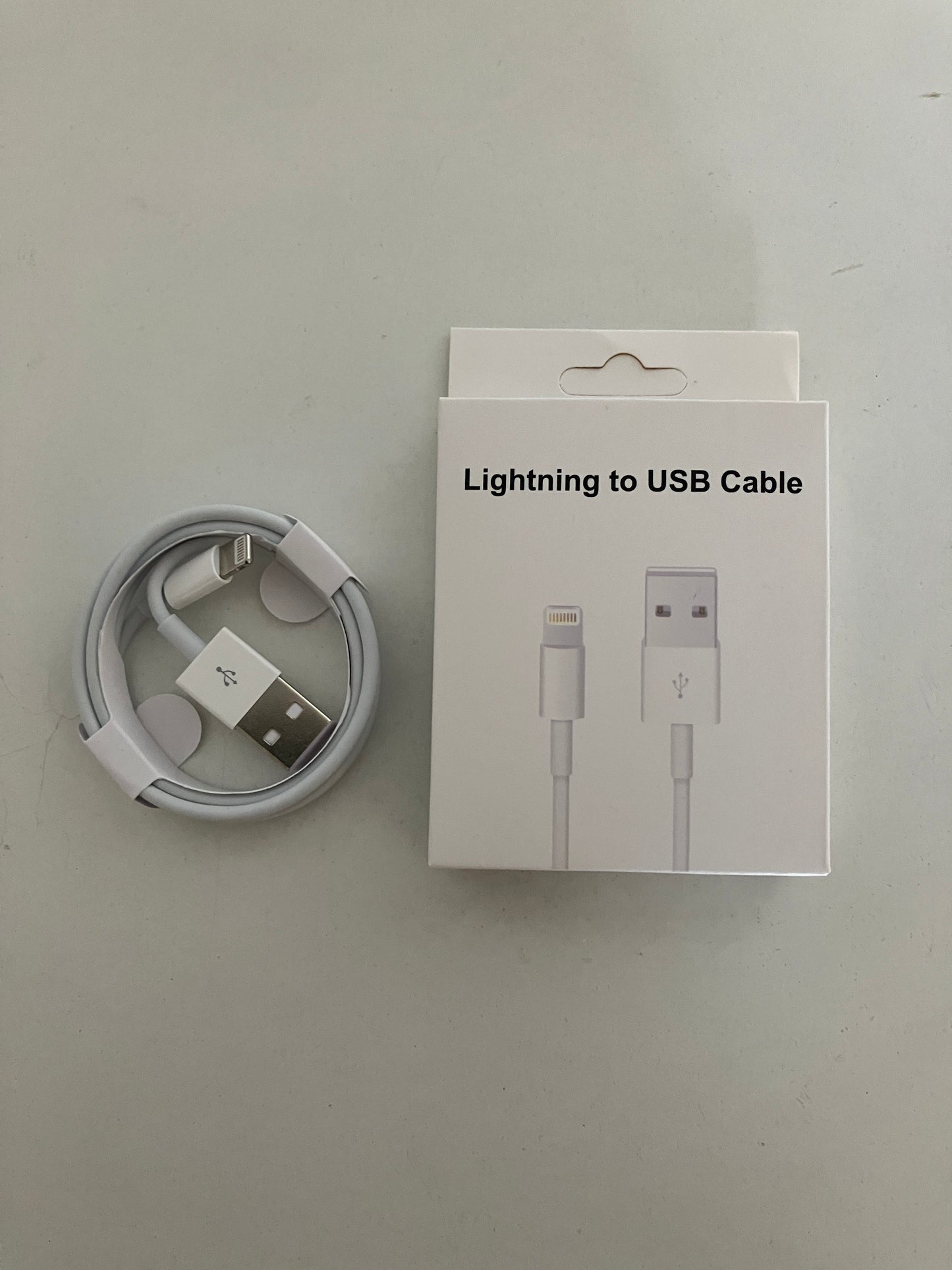 - Cavo di Ricarica Compatibile x iPhone - Cavetto da 1 Metro - USB to Lightning