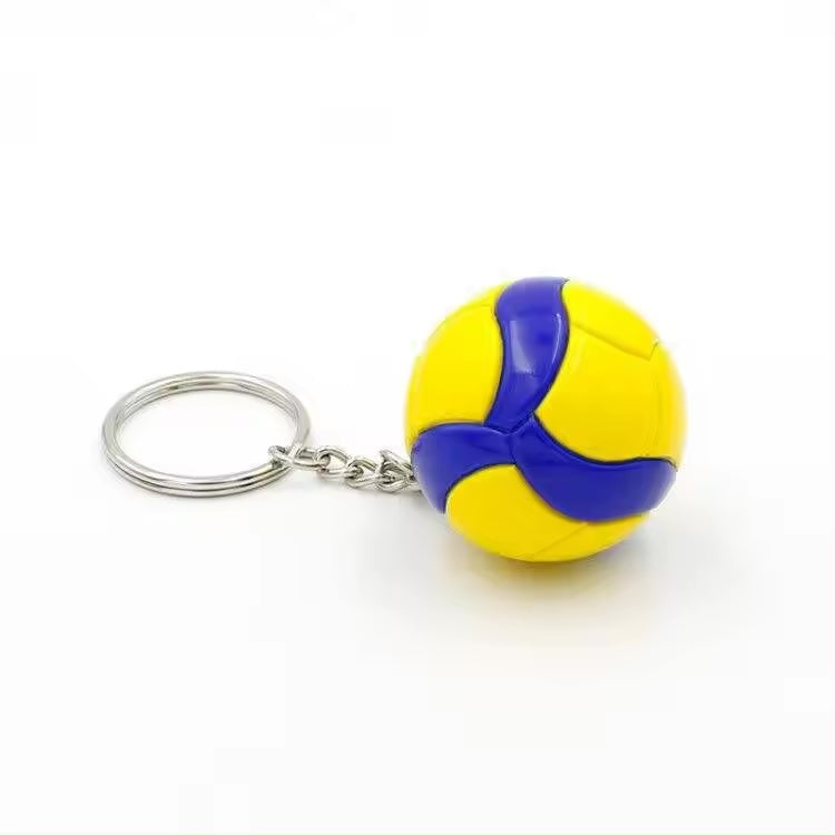 - Portachiavi 3D Palla Pallavolo - Volley Volleyball - Beach volley - Sport