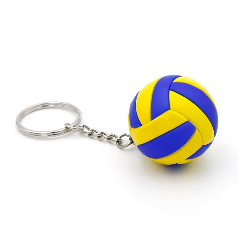 - Portachiavi 3D Palla Pallavolo - Volley Volleyball - Beach volley - Sport