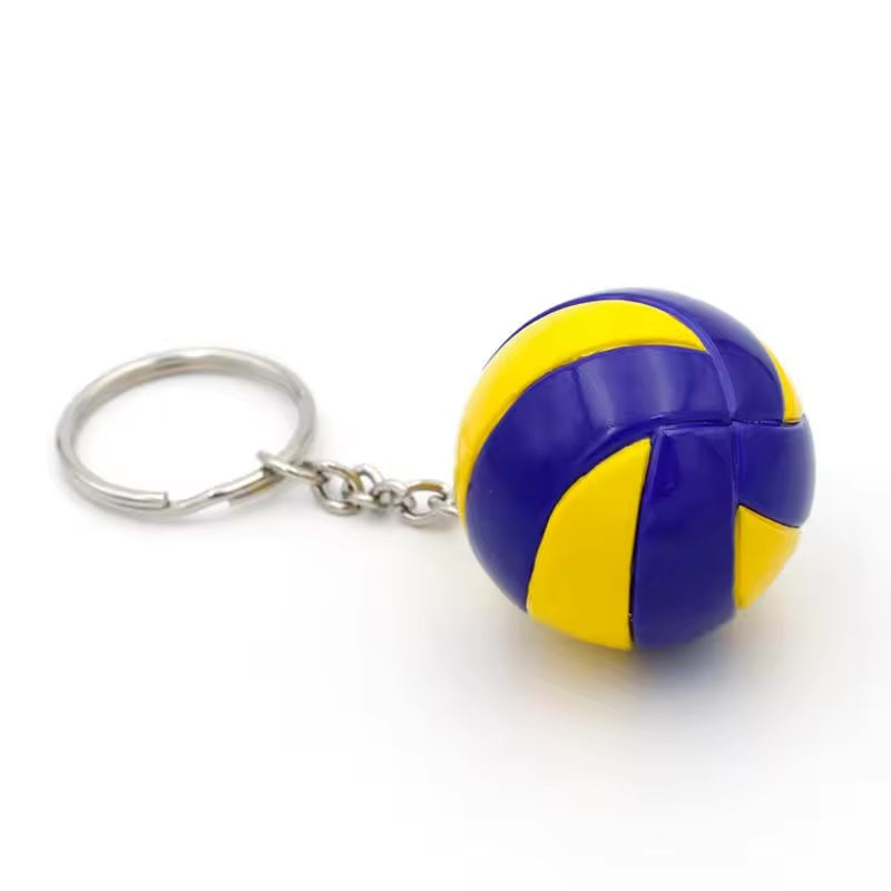 - Portachiavi 3D Palla Pallavolo - Volley Volleyball - Beach volley - Sport