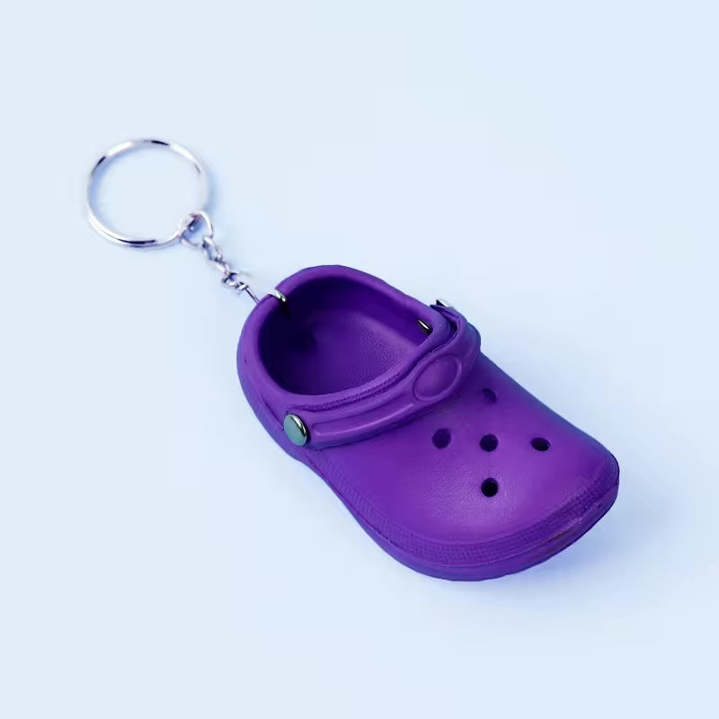 - Portachiavi 3D Stile Crocs - Ciabatte Colorate - Crocs Style - Keychain