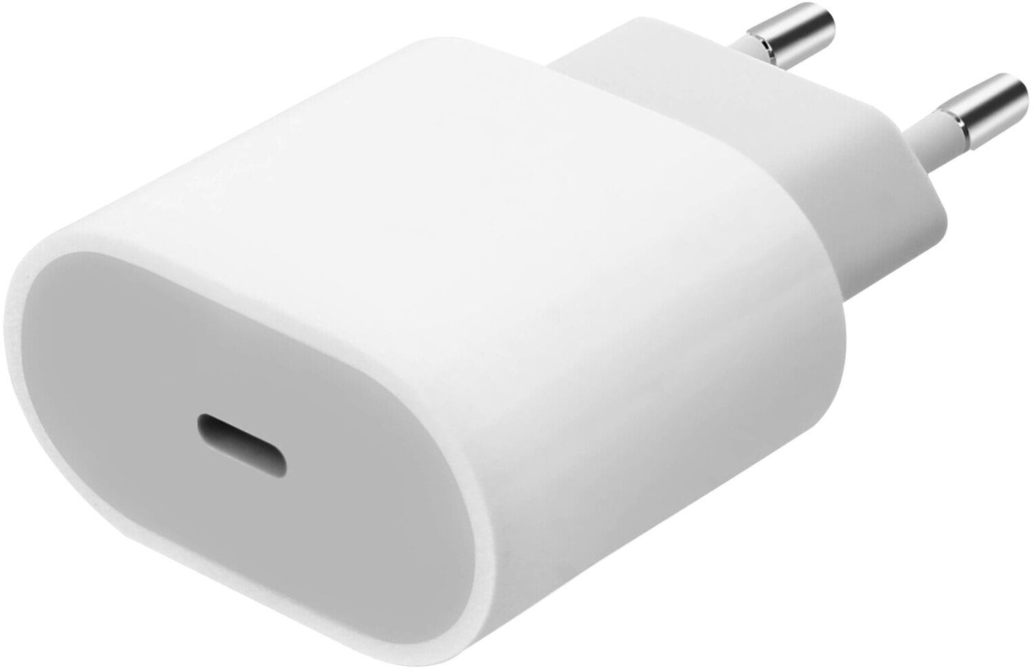 BWOO CDA117 – Alimentatore Da Muro Doppia Porta USB-A E USB-C, Caricatore Veloce Da 20W Con Tecnologia Quick Charge 3.0 – Bianco