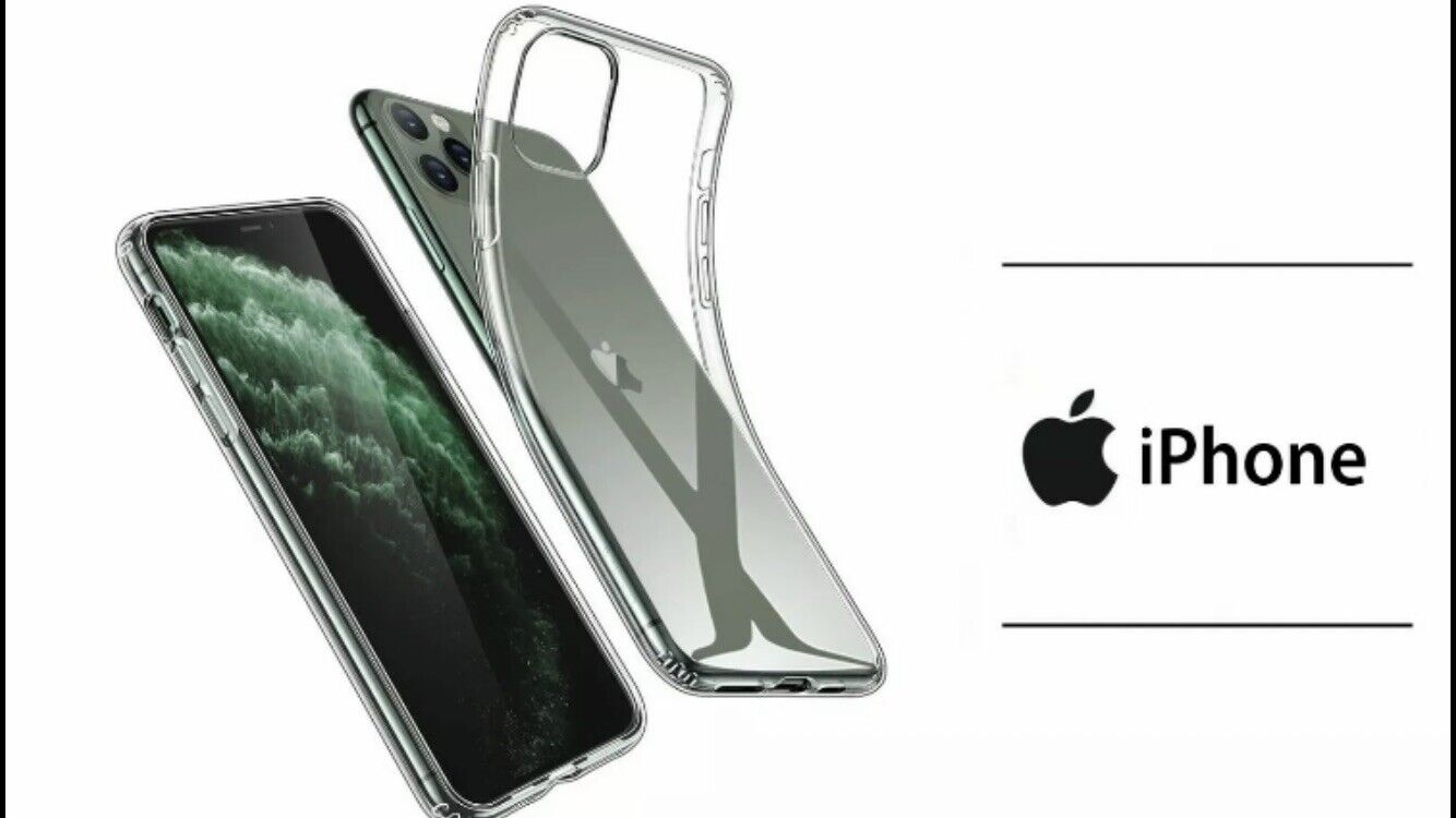 Cover Custodia Silicone Trasparente per APPLE IPHONE 11 PRO 5,8 Pollici - NUOVA