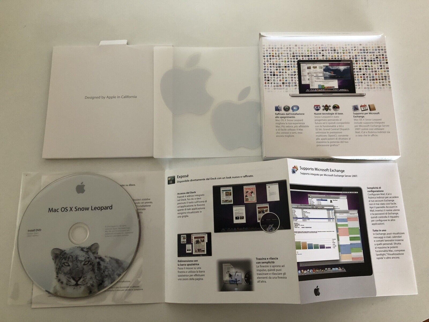 DVD Mac OS X Snow Leopard v10.6.3 MC573T/A per Collezionisti