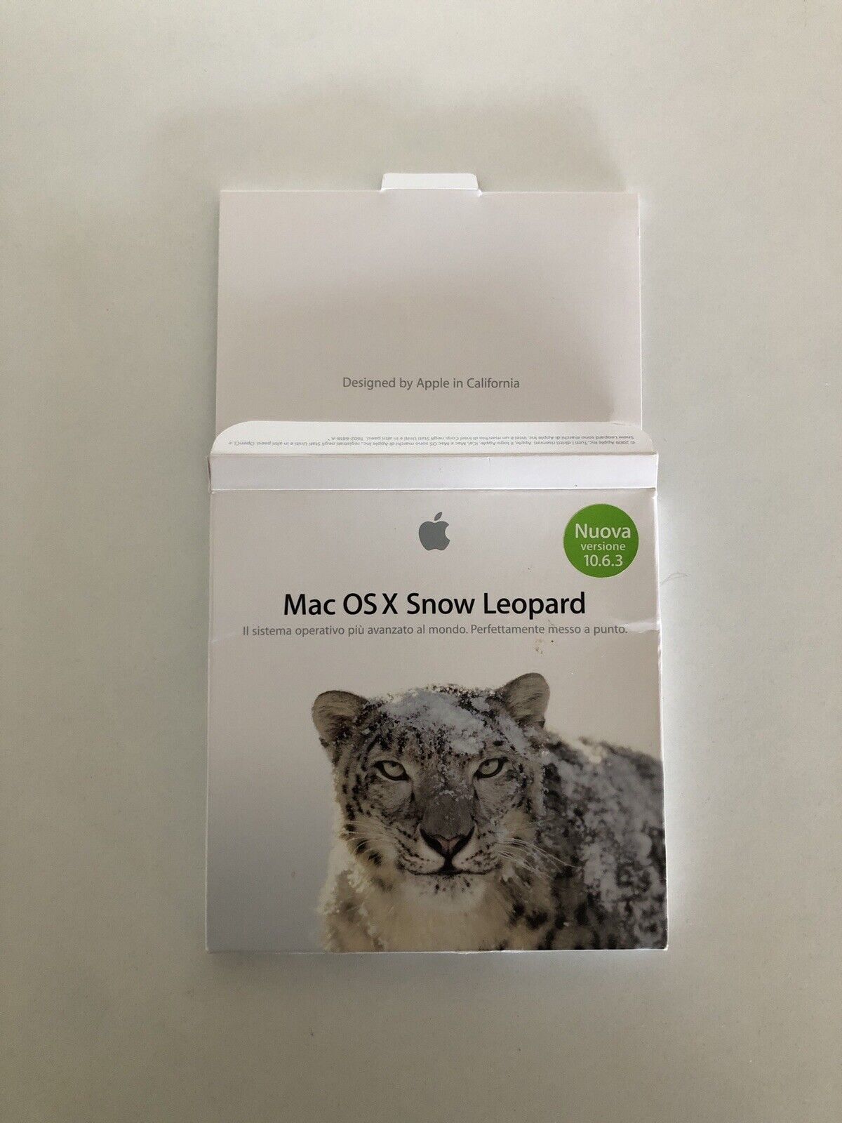 DVD Mac OS X Snow Leopard v10.6.3 MC573T/A per Collezionisti